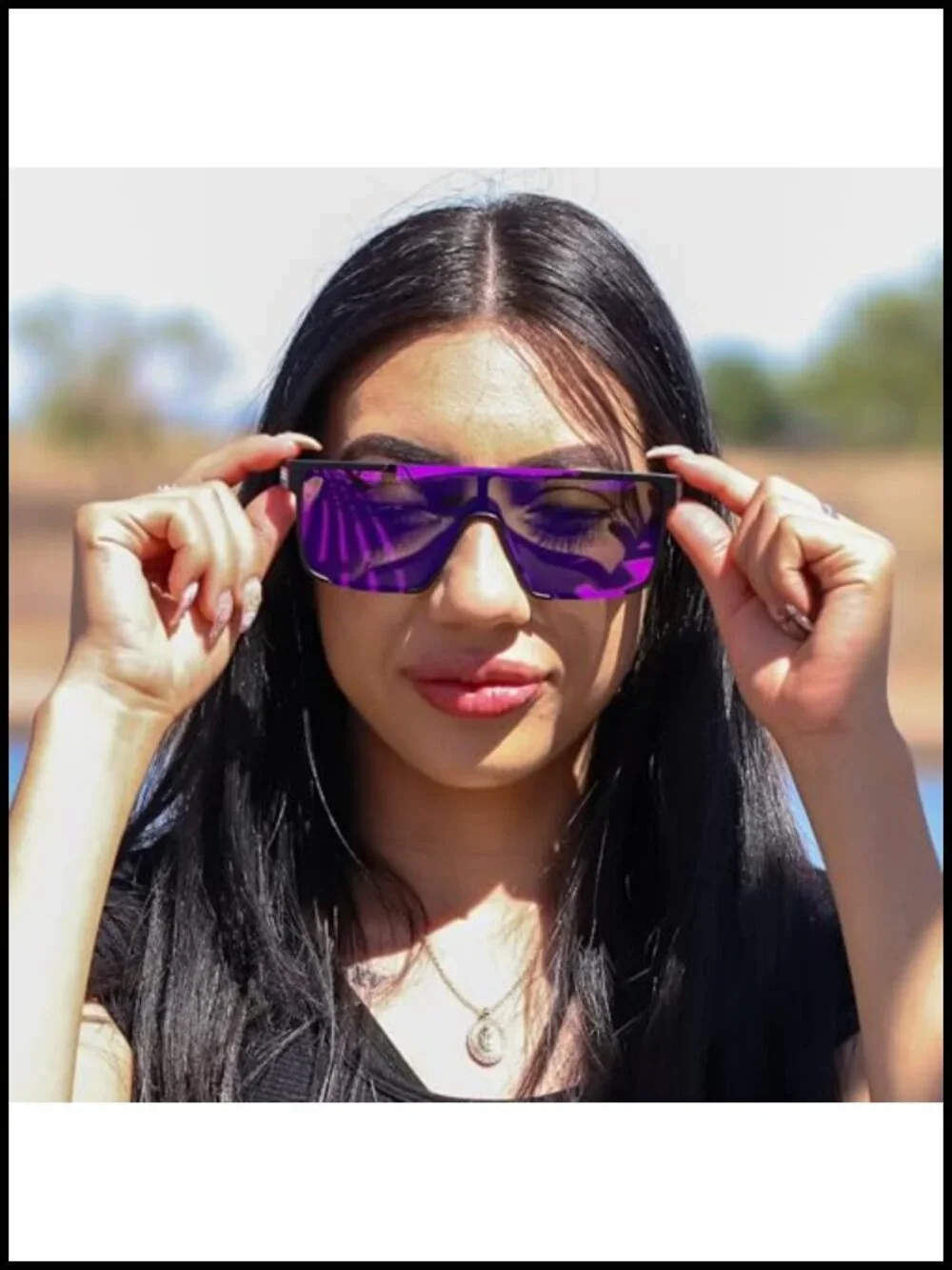 Polarized Shield Sunglasses UV400 Protection TR90 Unisex